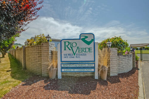Rio Verde Mobile Estates Entrance Sign